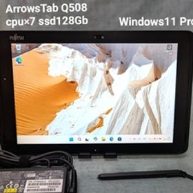 Fujitsu-ARROWS Tab Q508/SE (CPU 7 SSD128GB /Windows11
