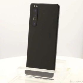 【中古】SONY(ソニー) Xperia 1 II 256GB フロストブラック XQ-AT42 SIMフリー 【352-ud】