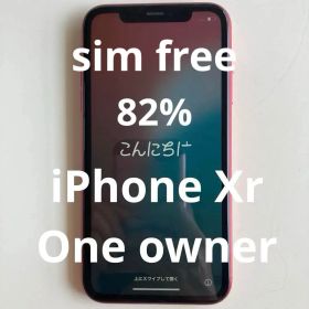 82% iPhone XR レッド 最終価格