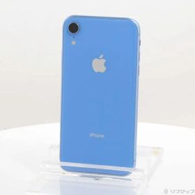 〔中古品〕 iPhoneXR 64GB ブルー MT0E2J／A SIMフリー【276】