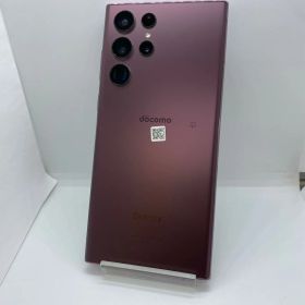 ★【訳あり品】docomo Galaxy S22 Ultra 5G 256GB SC-52C バーガンディ