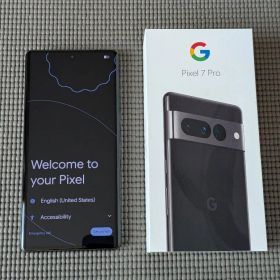 SIMフリー Google Pixel 7 Pro 本体 黒 128GB