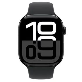 Apple 【ネットワーク利用制限▲】SoftBank Apple Watch Series10 46mm GPS+Cellularモデル MWY33J/A A3003【ジェットブラックアルミニウムケース/ブラックスポーツバンド】 [中古] 【当社3ヶ月間保証】 イオ