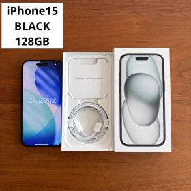 Apple iPhone 15 ブラック 本体 128GB