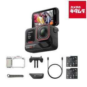 【新品】Insta360 Ace Pro2 ストリート撮影キット ミッドナイトブラック デュアルバッテリー：ムーンライト・シルバー（CINSBBGA-ACEPRO246） 《納期約１－２週間》