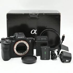 SONY ソニー ILCE-7M4 α7IV ミラーレス一眼カメラボディブラック(ショット数10枚)(35言語) ミラーレス一眼レフカメラ 【中古】