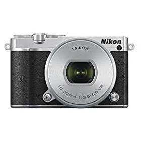 【中古】 Nikon ニコン ミラーレス一眼 Nikon ニコン 1 J5 標準パワーズームレンズキット シルバー J5HPLKSL