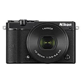 【中古-非常に良い】 Nikon ニコン ミラーレス一眼 Nikon ニコン 1 J5 標準パワーズームレンズキット ブラック J5HPLKBK