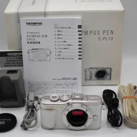 ★ほぼ新品★ OLYMPUS オリンパス PEN E-PL10 ホワイト 即発送
