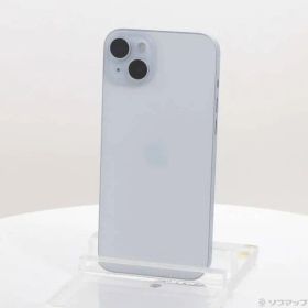 〔中古品〕 iPhone15 Plus 128GB ブルー MU0D3J／A SIMフリー【348】