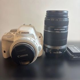 Canon EOS Kiss X7 ホワイト レンズ2本