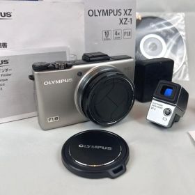 【付属品多数】OLYMPUS オリンパス XZ-1 VF-3 自動開閉 シルバー