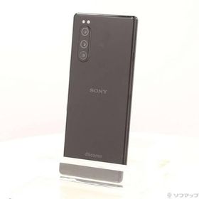 〔中古〕SONY(ソニー) Xperia 5 64GB ブラック SO-01M docomo〔368-ud〕