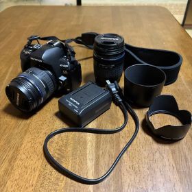 OLYMPUS e-620 レンズ2本、フード2つ