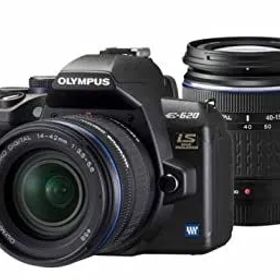 【中古】(非常に良い)OLYMPUS デジタル一眼カメラ E-620 ダブルズームキット