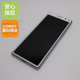 安心保証 新品同様 Y!mobile Xperia 8 ホワイト スマホ 白ロム