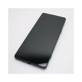 美品 Xperia 1 IV SO-51C パープル スマホ 白ロム 中古 あすつく 土日祝発送OK