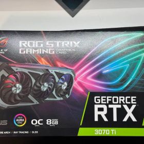【美品】ASUS ROG STRIX RTX 3070 Ti OC 8GB