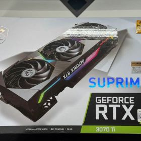 【美品】グランフィックボード MSI SUPRIM X RTX3070Ti