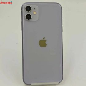 【中古】iPhone11 64GB パープル MWLX2J/A AU版SIMフリー 訳あり品