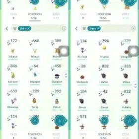 💥 【59名 LV】 🔥 3.2Mダスト |⚡️ 49倍 色違い |⚡️チームなし |