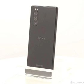 【中古】SONY(ソニー) Xperia 5 64GB ブラック SO-01M docomo 【368-ud】