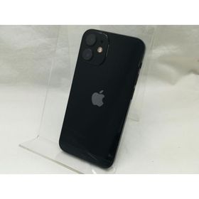 【中古】Apple SoftBank 【SIMロック解除済み】 iPhone 12 mini 64GB ブラック MGA03J/A【日本橋3】保証期間１ヶ月【ランクC】
