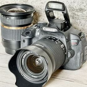 送料無料 Canon EOS Kiss X7i レンズキット・超広角ズームレンズ付き