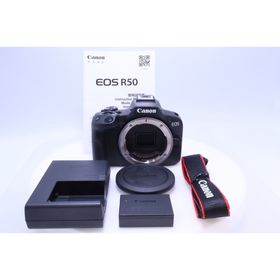 キヤノン(Canon)の【1,000回以下】Canon EOS R50 ボディ ミラーレス一眼カメラ(ミラーレス一眼)