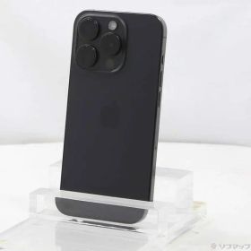 〔中古品〕 iPhone15 Pro 512GB ブラックチタニウム MTUH3J／A SIMフリー【352】