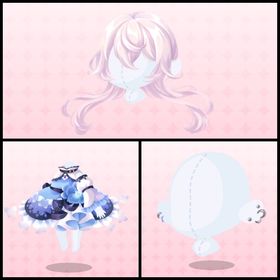 幻蝶少女リフレイン ３点セット | ポケコロツイン(ポケツイ)のアカウントデータ、RMTの販売・買取一覧