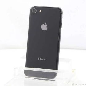〔中古品〕 iPhone8 64GB スペースグレイ MQ782J／A SIMフリー【348】