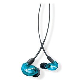 SHURE SE215DYBL＋UNI-A トランスルーセントブルー AONIC 215 Special Edition カナル型イヤホン リモコン マイク 正規販売店