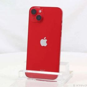 〔中古品〕 iPhone14 Plus 256GB プロダクトレッド MQ4P3J／A SIMフリー【198】