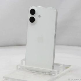 〔中古品〕 iPhone16 256GB ホワイト MYDX3J／A SIMフリー【377】