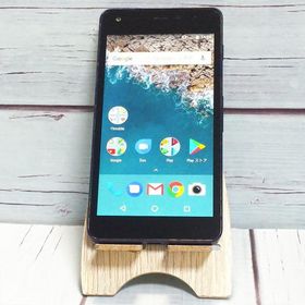 Y!mobile KYOCERA Android One S2 16GB ネイビー 本体 白ロム SIMロック解除済み SIMフリー B689986