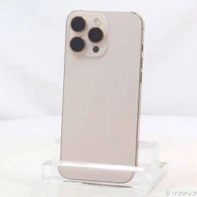 〔中古品〕 iPhone16 Pro Max 256GB デザートチタニウム MYWJ3J／A SIMフリー【348】