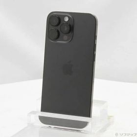 〔中古品〕 iPhone16 Pro Max 256GB ブラックチタニウム MYWG3J／A SIMフリー【297】