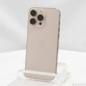 〔中古品〕 iPhone16 Pro Max 256GB デザートチタニウム NYWJ3J／A SIMフリー【258】