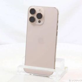 〔中古品〕 iPhone16 Pro Max 256GB デザートチタニウム MYWJ3J／A SIMフリー【344】