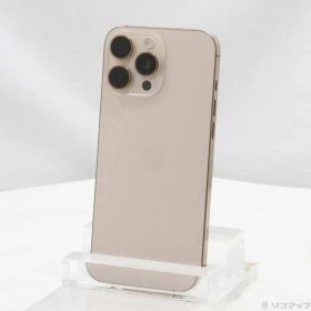 〔中古品〕 iPhone16 Pro Max 512GB デザートチタニウム MYWN3J／A SIMフリー【269】