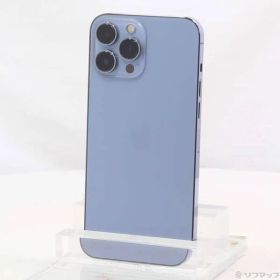 〔中古品〕 iPhone13 Pro Max 256GB シエラブルー MLJD3J／A SIMフリー【295】