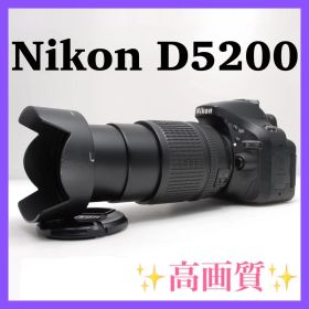 ⭐️動画撮影可能＋高画質⭐️Niko D5200 シングルレンズセット 美品 大人気