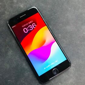 【訳あり品】iPhone SE (第2世代) SIMロック解除済 64GB ブラック