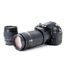 ニコン Nikon D7100 標準&超望遠ダブルズームセット 美品 SDカード付き