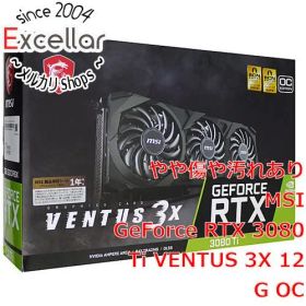[bn:0] MSI製グラボ GeForce RTX 3080 Ti VENTUS 3X 12G OC PCIExp 12GB 元箱あり