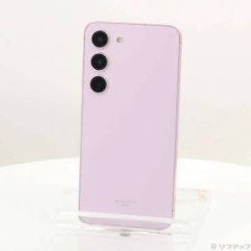 〔中古品〕 Galaxy S23 256GB ラベンダー SCG19 au SIMフリー【258】