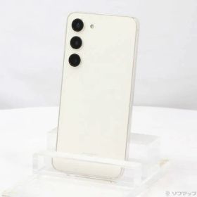 〔中古品〕 Galaxy S23 256GB クリーム SCG19 au SIMフリー【269】