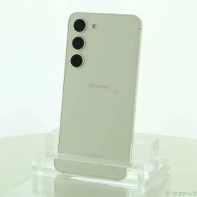 〔中古品〕 Galaxy S23 256GB クリーム SC-51D docomo SIMフリー【269】
