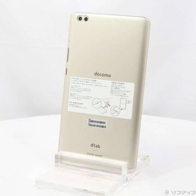 〔中古〕HUAWEI(ファーウェイ) dtab compact 32GB ゴールド d-02K docomo〔295-ud〕